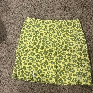 Love on a Hanger Green Pencil Mini Skirt Casual